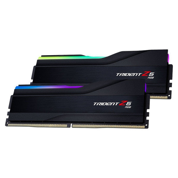 G.Skill Trident Z5 RGB 32Go (2 x 16Go) DDR5 6000 MHz CL36 - Noir G.Skill Trident Z5 RGB 32Go (2 x 16Go) DDR5 6000 MHz CL36 - Noir